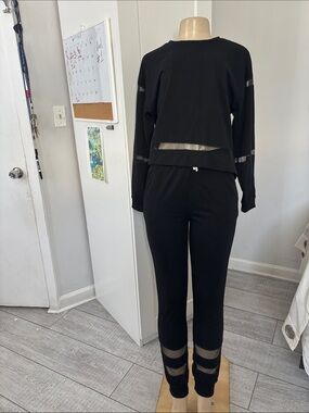 Lea and viola jogger pants and pull over